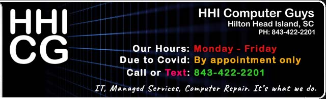Hilton Head Island Computer Repair Services and IT Support 